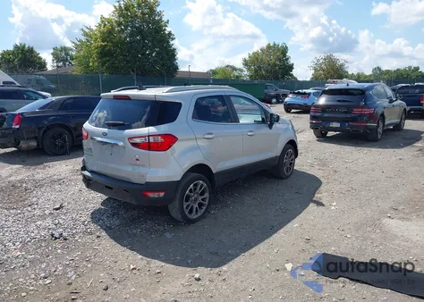 2019 Ford Ecosport Titanium z USA, uszkodzony, nr VIN MAJ6S3KL6KC252596